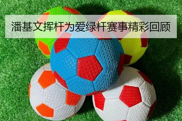 潘基文挥杆为爱绿杆赛事精彩回顾（wukongsports）